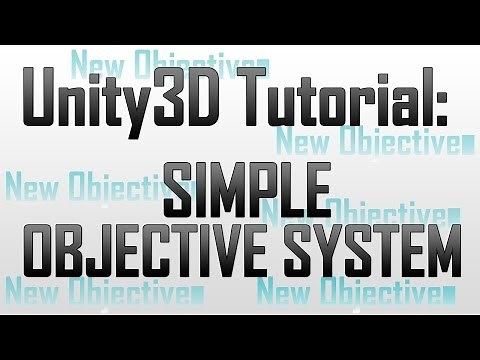 [Unity 4] Creating a simple objective system (JavaScript)