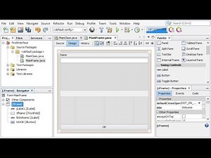 Create your first Java GUI using Netbeans 12.4