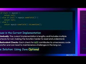 Refactor Null Checks in Java with Optional for Cleaner Code
