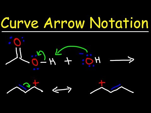 Curve Arrow Notation - Electron Pushing Arrows