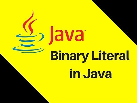 4.4 Binary Literal in Java