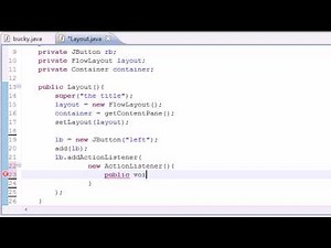 Java Programming Tutorial - 83 - FlowLayout