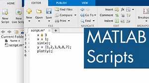 Managing Code in MATLAB: Scripts