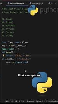 The Best Python Frameworks: From Beginner to Expert