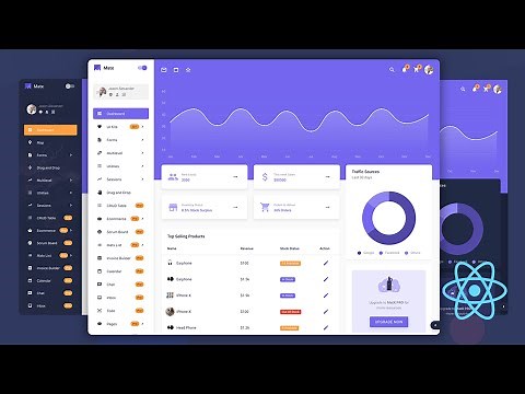 Top 7+ Best Free React.js Admin Dashboard Templates on Github You Must Use for 2021