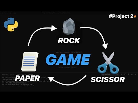 Rock Paper Scissor Game In Python | Python for beginners