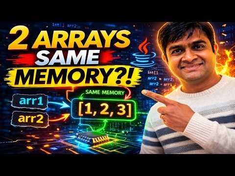 Why Arrays Are Reference Variables in Java? (Core Java Explained)