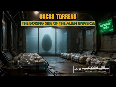 Meanwhile… Night Shift in Space | A Boring Story for Sleep (Alien Universe)