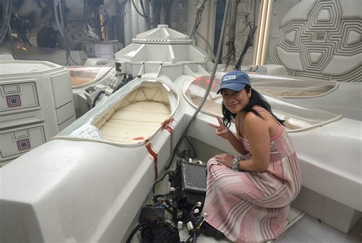 I visited the new "Alien" set and survived