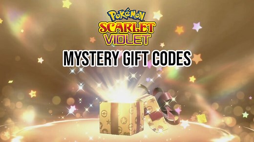 Pokemon Scarlet & Violet Mystery Gift codes (April 2026)