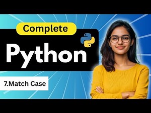 Match Case in Python |Lecture 7