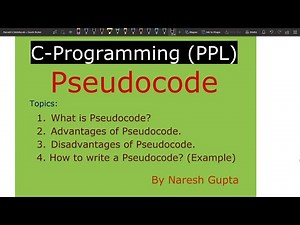 What is Pseudo Code | How to use it | Advantages and Disadvantages of Pseudo Code
