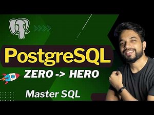 Master POSTGRESQL in ONE VIDEO: Beginner to Advanced Course For Beginners in Hindi | MPrashant