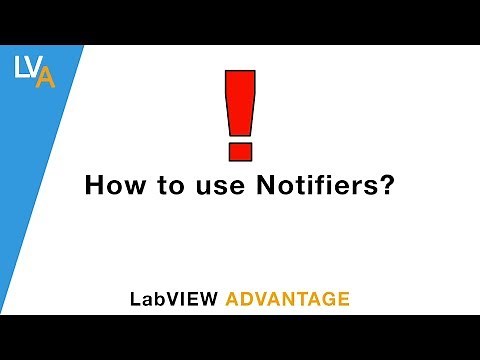 How to use Notifiers in LabVIEW