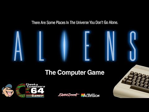 ALIENS: THE COMPUTER GAME – Commodore 64 (1986) | Electric Dreams' Atmospheric Sci-Fi Shooter