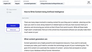 AI Content Generator - Auto Article Writer - Copymatic