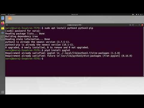 Python Import Error Module Not Found Error : No Module Named PyGlet