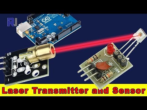 How to use Laser Transmitter and Laser sensor for Arduino RJT53