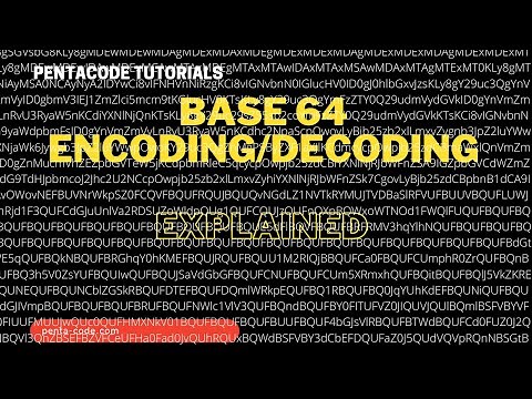 Base64 Encoding/Decoding explained