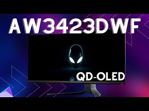 A Gorgeous New Oled Monitor - My First Impressions! AW3423DWF Review