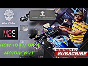 Alien Rider M2S Motorcycle Riding System Navigation Android Auto #alienrider