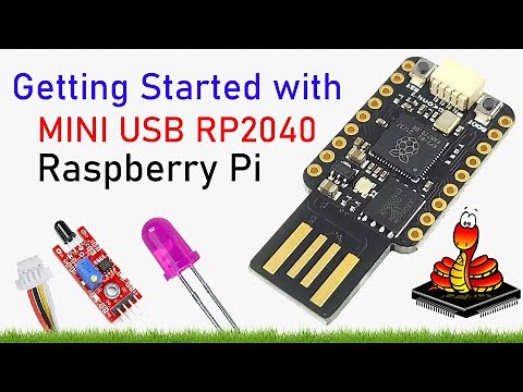 Getting Started with MINI USB RP2350 RP2040 Development Board Module for Raspberry Pi - MicroPython