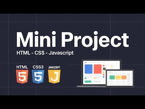 Website Using HTML, CSS & JavaScript | How to Web design