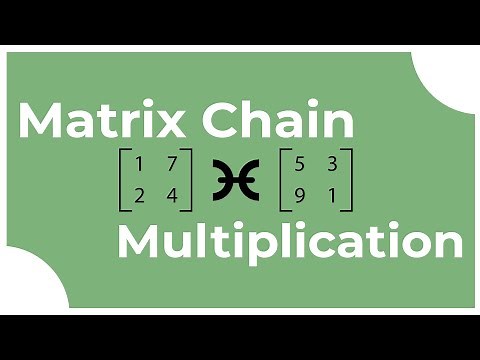 Matrix Chain Multiplication | GeeksforGeeks