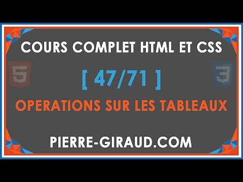 COMPLETE HTML AND CSS COURSE [47/71] - Array Operations