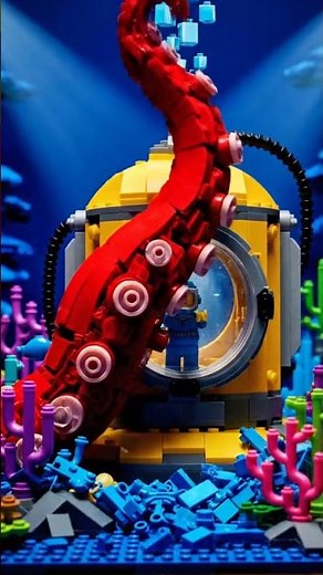 Capybara and a sample of alien goo (green slime piece)