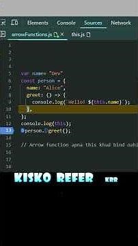 Surprising Fact About Arrow Functions 🔥 | JavaScript Explained