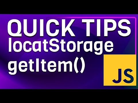 Get data from local storage with JavaScript