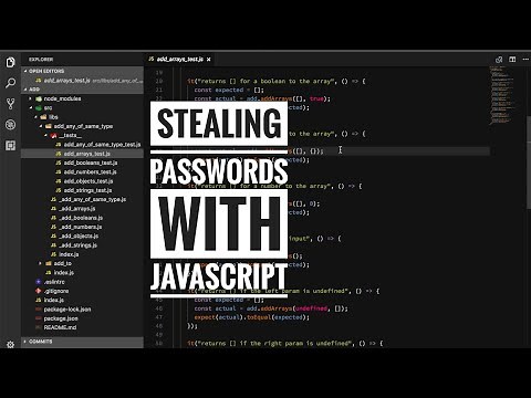 Stealing passwords with Javascript