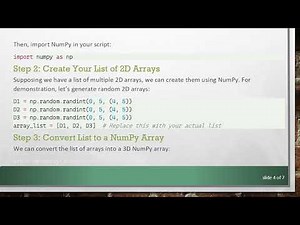 How to Calculate the Average of a List of 2D Arrays in Python