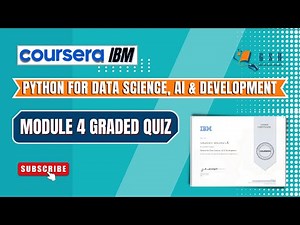 Coursera: IBM | Python for Data Science, AI & Development | Module 4 Graded Quiz