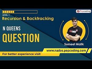 N Queens - Question | Recursion | Data Structures and Algorithms in JAVA