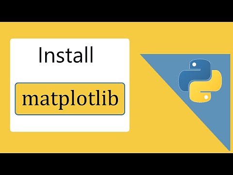 How to install matplotlib on Python 3.9 Windows 10