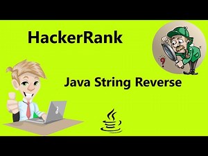 #15 Hackerrank Java String Reverse Solution - Java | Hackerrank Java