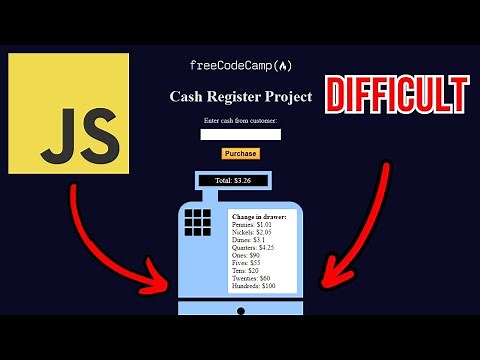 FreeCodeCamp Cash Register Project Tutorial & Walkthrough