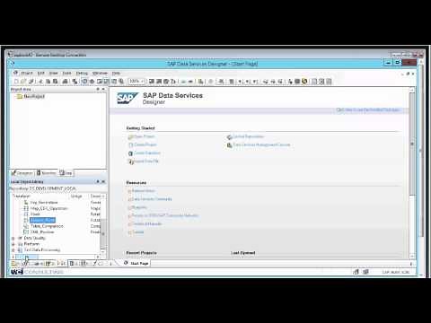 SAP Data Services Overview (Introduction)