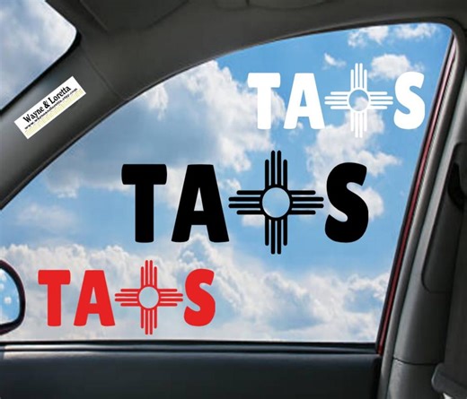 New Mexico Zia Alien Decal, Car Stickers, Choose A Size - Etsy