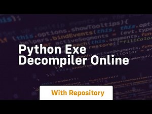 Python exe decompiler online