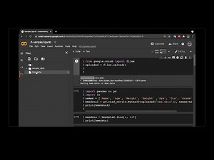How to load a file in Google Colab