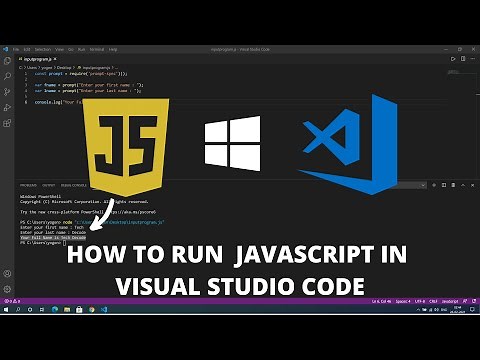 How to Run Javascript in Visual Studio Code on Windows 10 2022