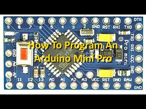 How To Program An Arduino Mini