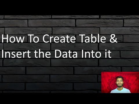 How to Create Table & Insert Data in SQL (Beginner Tutorial)