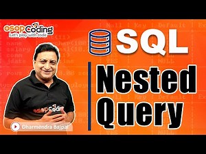 Nested Query in MySQL | Inner Query | Outer Query | SQL for Beginners | #SQL #Lec25