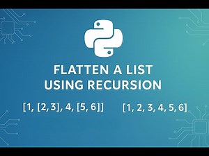 Flatten Complex Nested Lists Using Recursion | Clean Python Logic | Interview-Focused