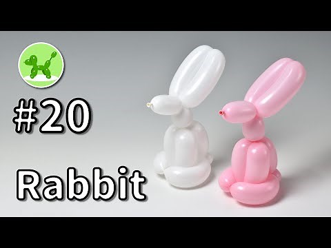Rabbit - Balloon Animals for Beginners #20