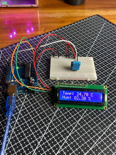 Temperature and Humidity Monitoring with Arduino | DHT11 Sensor Project #arduino #arduinoprojects #arduinotutorial #sritu_hobby